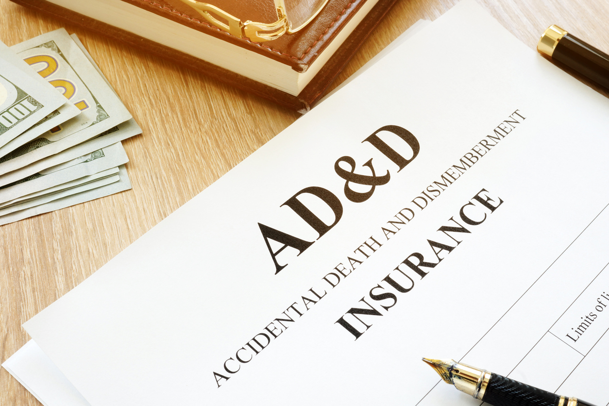 AD&D) insurance